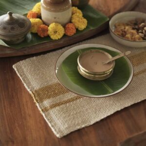 Kasavu Placemat Set of 6