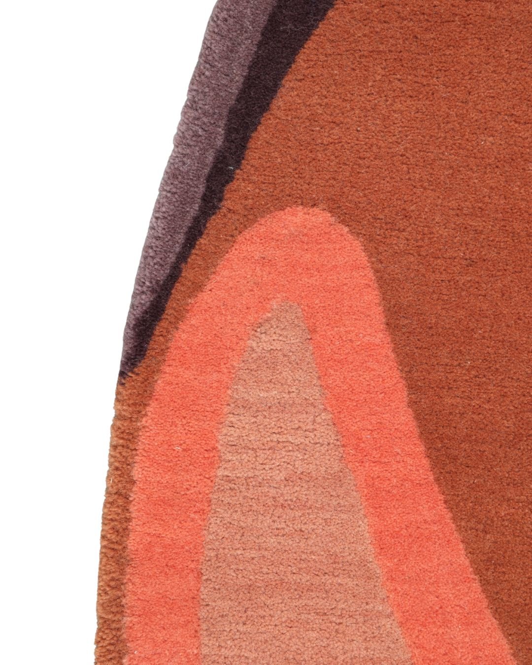Orange Drop- Hand Tufted - Image 3