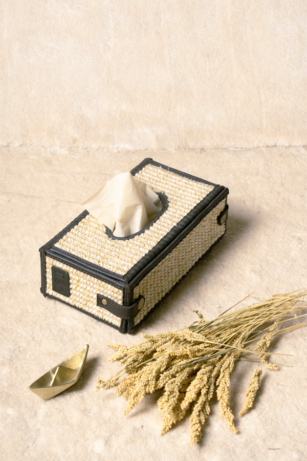 Sisal Tissue Box